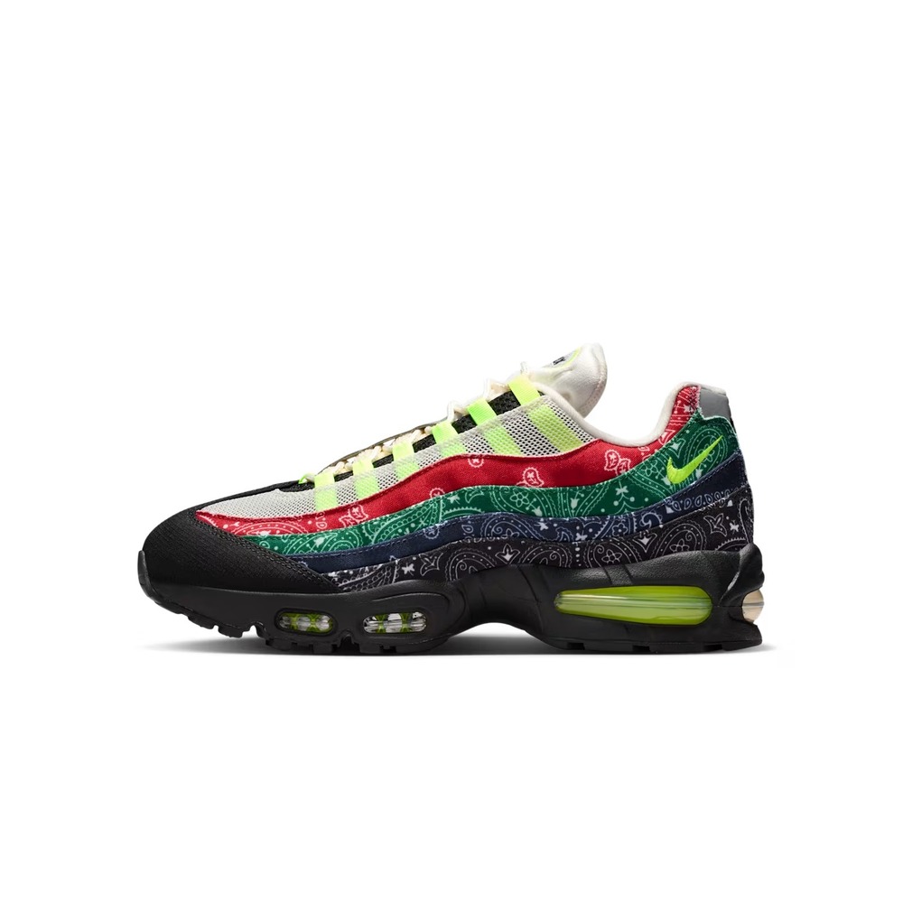 Size‎ 11.5 - [NEW] Men's Nike Air Max 95 Big Bubble Paisley Shoes IQ0620-100